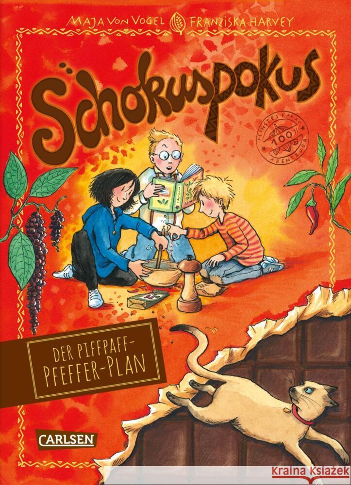 Schokuspokus 6: Der Piffpaff-Pfeffer-Plan Vogel, Maja von 9783551654564 Carlsen - książka