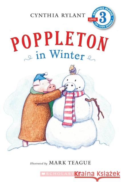 Scholastic Reader Level 3: Poppleton in Winter Cynthia Rylant 9780545068239 Cartwheel Books - książka