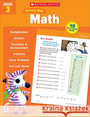 Scholastic Success with Math Grade 3 Scholastic Teaching Resources 9781338798517 Scholastic Teaching Resources - książka