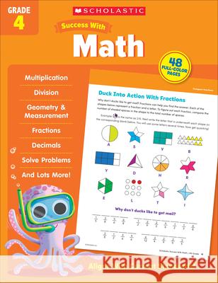 Scholastic Success with Math Grade 4 Scholastic Teaching Resources 9781338798524 Scholastic Teaching Resources - książka