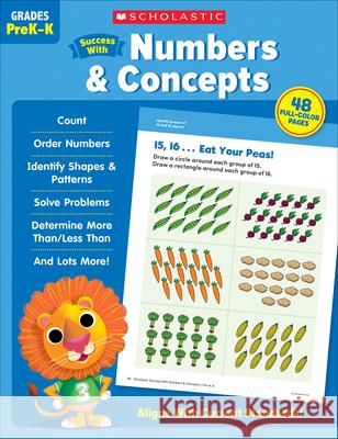 Scholastic Success with Numbers & Concepts Scholastic Teaching Resources 9781338798579 Scholastic Teaching Resources - książka