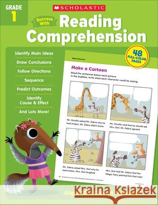 Scholastic Success with Reading Comprehension Grade 1 Scholastic Teaching Resources 9781338798586 Scholastic Teaching Resources - książka