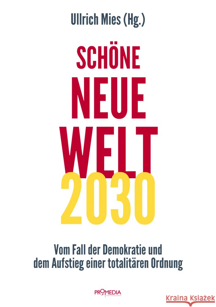 Schöne Neue Welt 2030 Lenz, Anselm, Wolff, Ernst, Neumann, Andreas 9783853714911 Promedia, Wien - książka