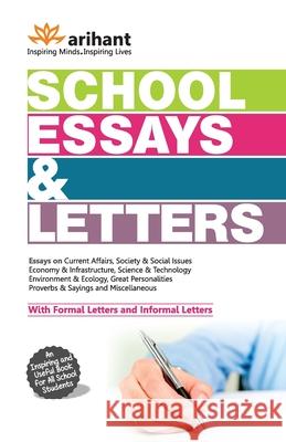 School Essays & Letters Experts Compilation 9789351769927 Arihant Publication India Limited - książka