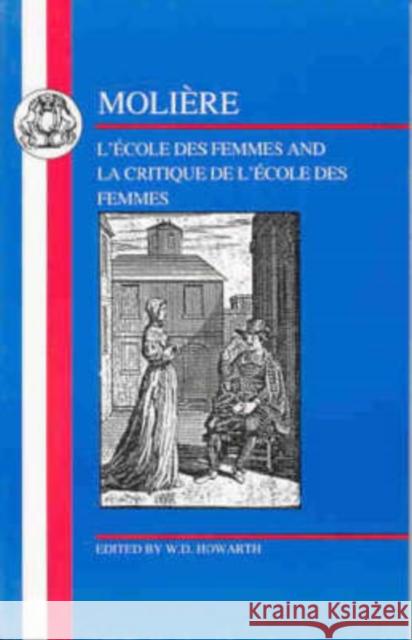 School for Wives Moliere, W. D. Howarth 9781853993220 Bloomsbury Publishing PLC - książka