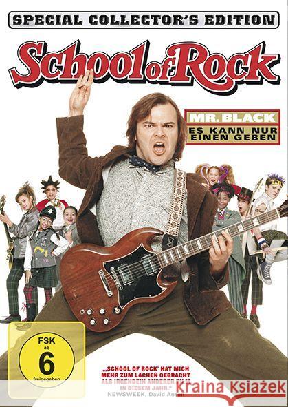 School of Rock, 1 DVD (Special Collector's Edition) : USA  4010884526271 Paramount - książka