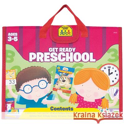 School Zone Get Ready Preschool Learning Playset School Zone 9781601599056 School Zone - książka