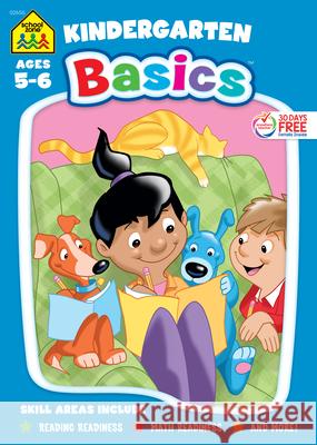 School Zone Kindergarten Basics 96-Page Workbook Zone, School 9781601591616 School Zone Publishing Company, Inc. - książka