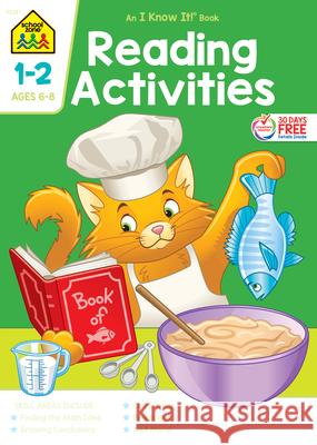 School Zone Reading Activities Grades 1-2 Workbook School Zone 9780887438417 School Zone - książka
