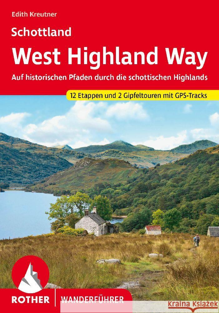 Schottland West Highland Way Kreutner, Edith 9783763347261 Bergverlag Rother - książka