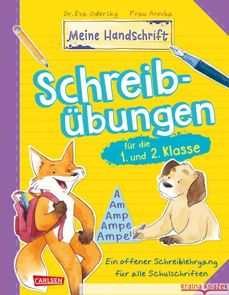 Schreibübungen für die 1. und 2. Klasse Odersky, Eva 9783551192400 Carlsen - książka