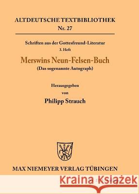 Schriften aus der Gottesfreund-Literatur Rulman Merswin, Philipp Strauch 9783110482744 de Gruyter - książka