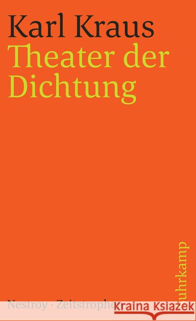 Schriften in den suhrkamp taschenbüchern. Zweite Abteilung. Acht Bände Kraus, Karl 9783518378243 Suhrkamp - książka