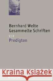 Schriften zur Spiritualität und Predigten. Tl.5/2 : Predigten  9783451292156 Herder, Freiburg - książka