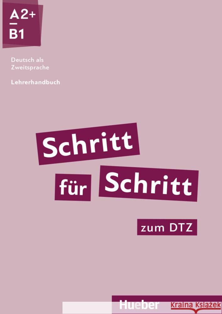 Schritt für Schritt zum DTZ Kalender, Susanne, Klimaszyk, Petra 9783191610876 Hueber - książka