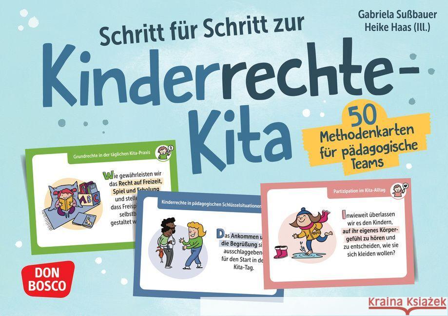 Schritt für Schritt zur Kinderrechte-Kita Sußbauer, Gabriela 4260694921111 Don Bosco Medien - książka