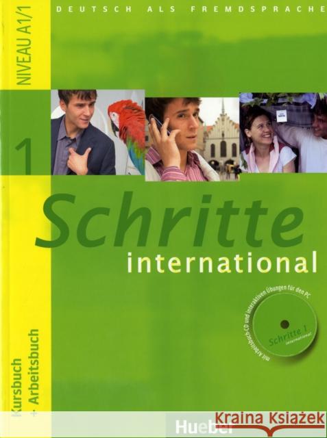 Schritte International : Kursbuch und Arbeitsbuch 1 mit CD zum Arbeitsbuch  9783190018512 EUROPEAN SCHOOLBOOKS LTD - książka
