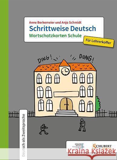 Schrittweise Deutsch / Wortschatzkarten Schule für Lehrerkoffer Berkemeier, Anne, Schmidt, Anja 9783969150313 Schubert - książka