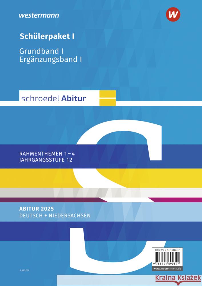 Schroedel Abitur - Ausgabe für Niedersachsen 2025  9783141690347 Schroedel - książka