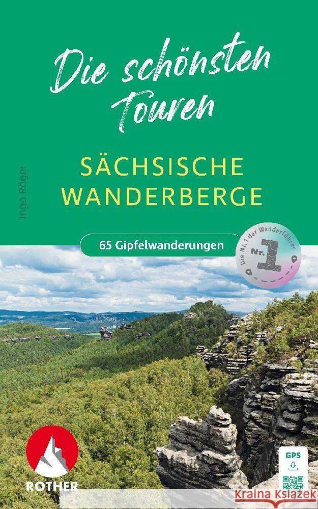 Sächsische Wanderberge Röger, Ingo 9783763332892 Bergverlag Rother - książka