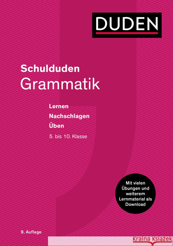 Schulduden Grammatik  9783411056132 Duden - książka