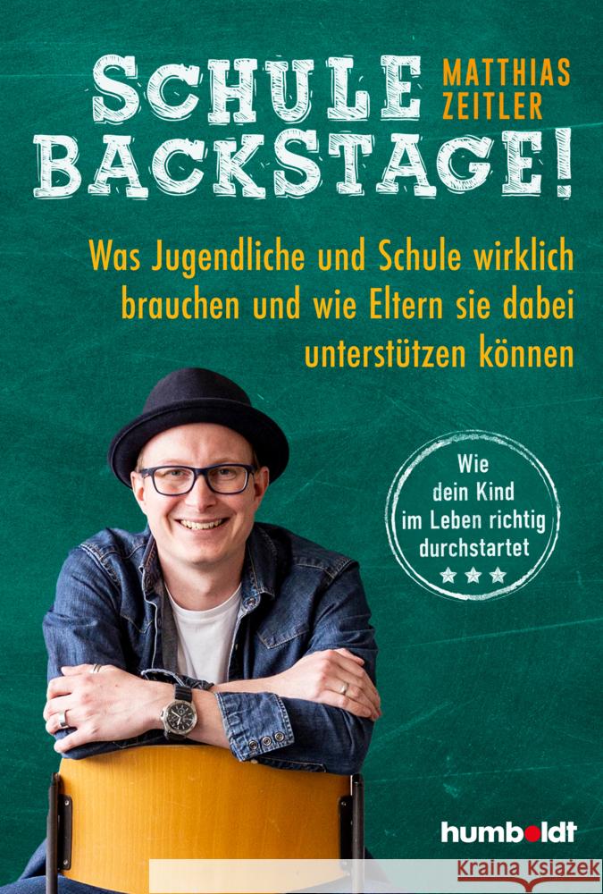 Schule Backstage Zeitler, Matthias 9783842617414 Humboldt - książka