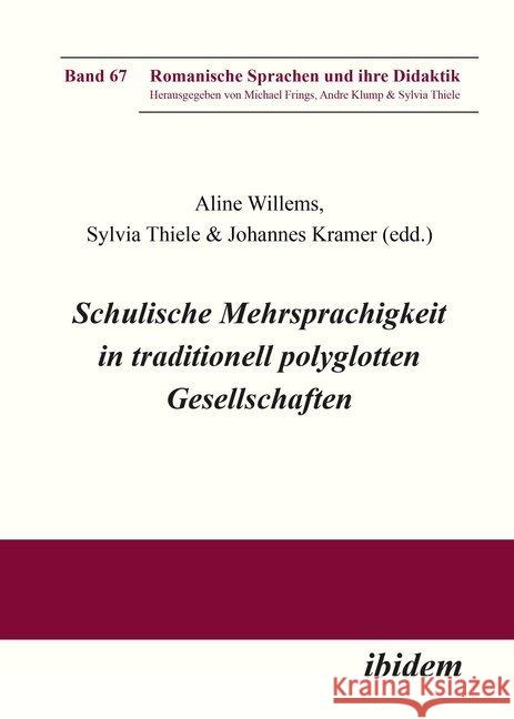 Schulische Mehrsprachigkeit in traditionell polyglotten Gesellschaften  9783838212920 ibidem - książka