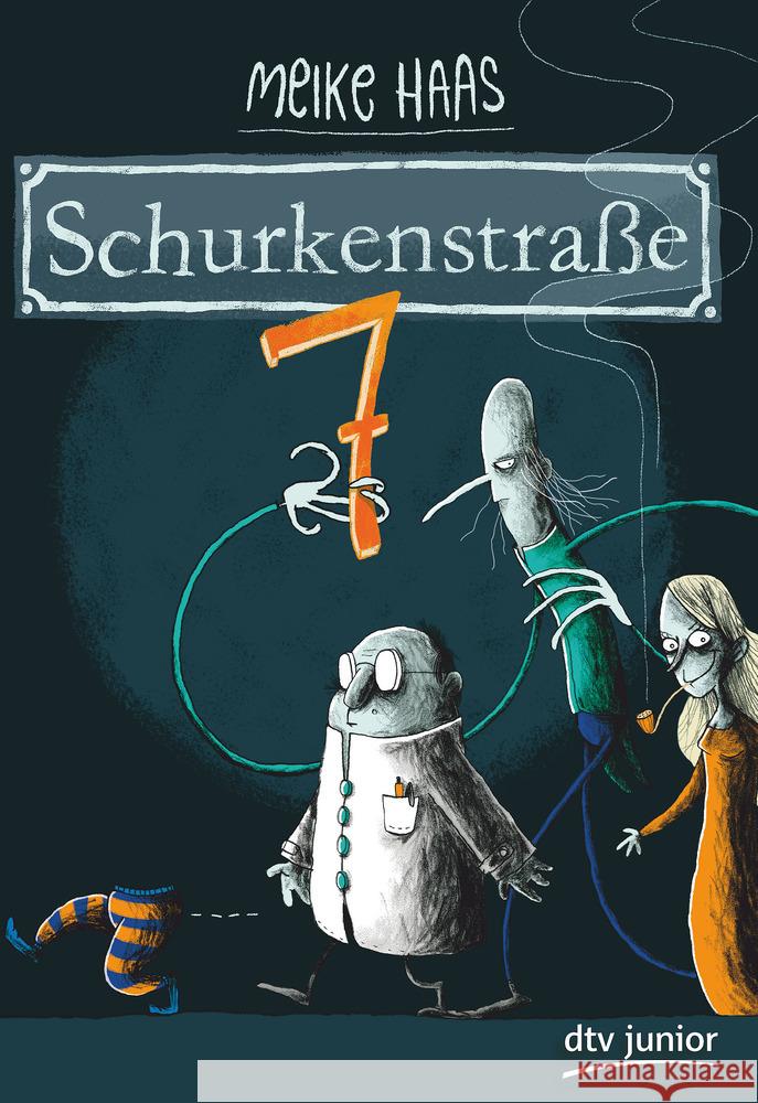 Schurkenstraße 7 Haas, Meike 9783423763110 DTV - książka