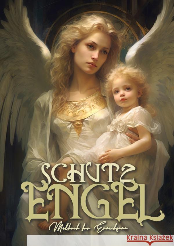 Schutzengel Graustufen Malbuch für Erwachsene Publishing, Monsoon 9783757549657 epubli - książka