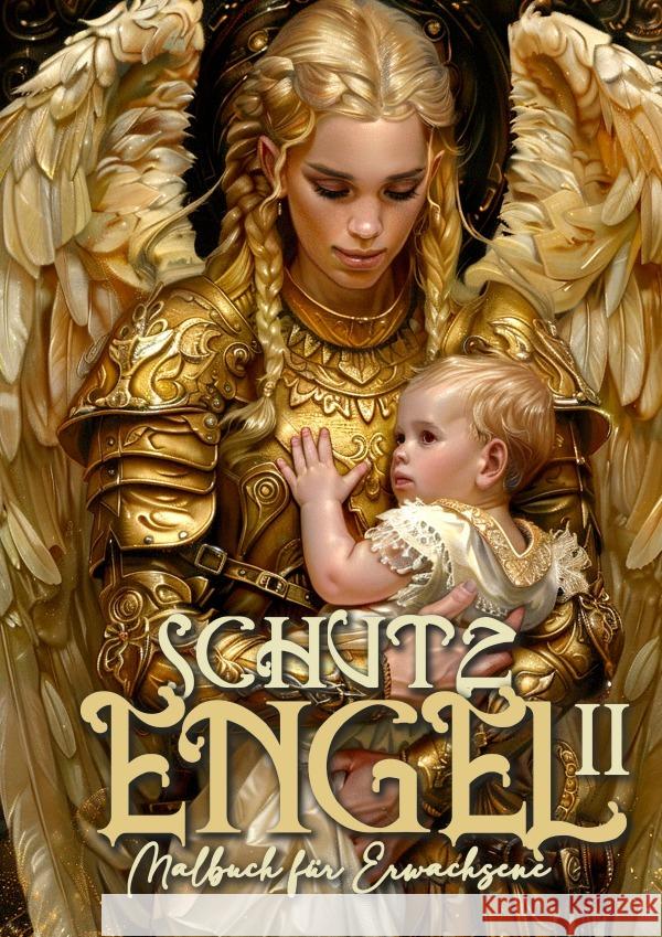 Schutzengel Malbuch für Erwachsene 2 Publishing, Monsoon 9783759836212 epubli - książka