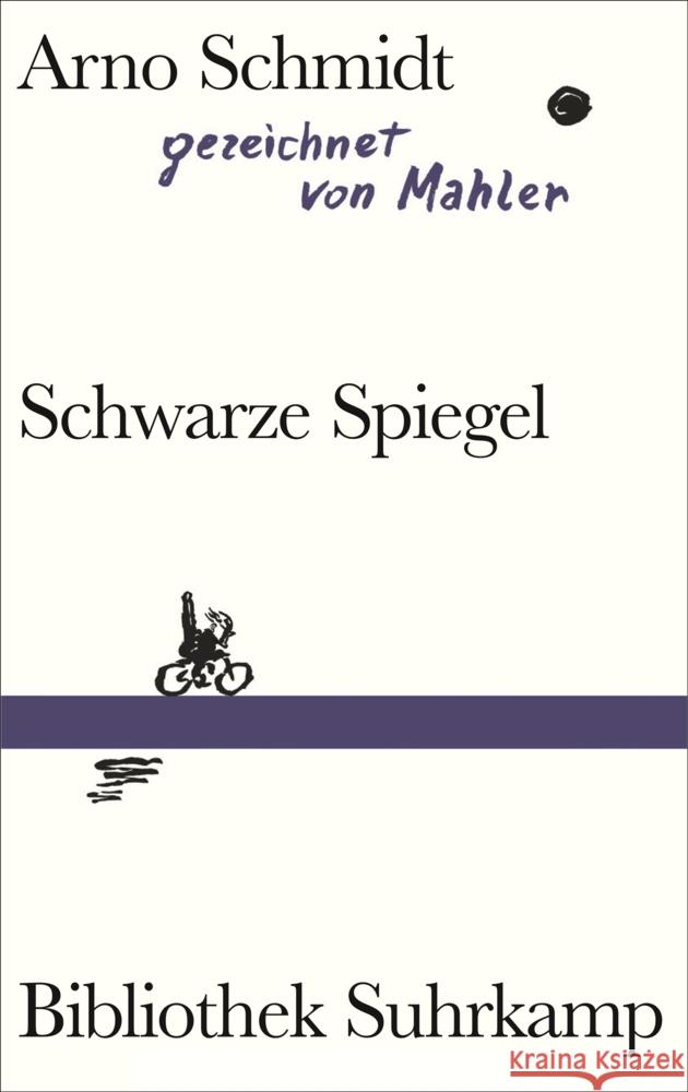 Schwarze Spiegel Mahler, Nicolas, Schmidt, Arno 9783518225288 Suhrkamp Verlag - książka