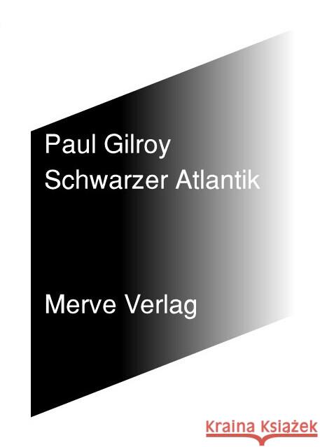 Schwarzer Atlantik Gilroy, Paul 9783962730680 Merve - książka