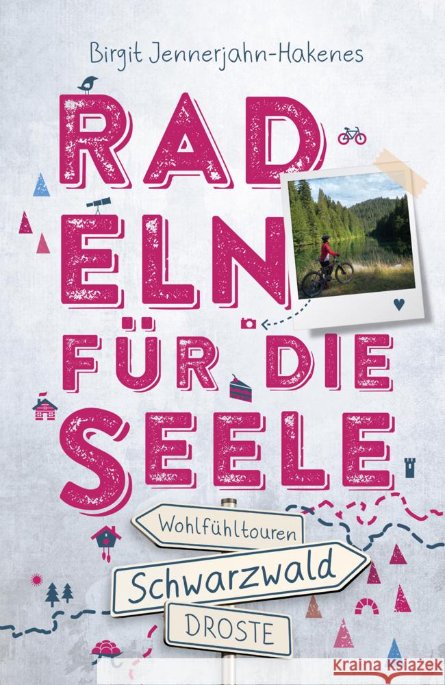 Schwarzwald. Radeln für die Seele Jennerjahn-Hakenes, Birgit 9783770025480 Droste - książka
