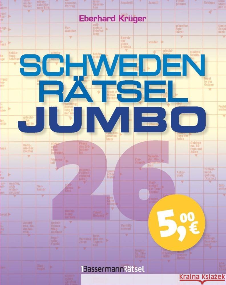Schwedenrätseljumbo 26 Krüger, Eberhard 9783809450740 Bassermann - książka