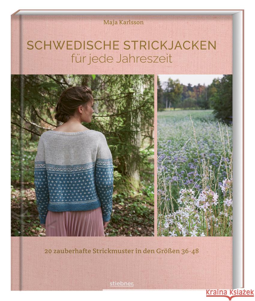 Schwedische Strickjacken für jede Jahreszeit Karlsson, Maja 9783830721413 Stiebner - książka