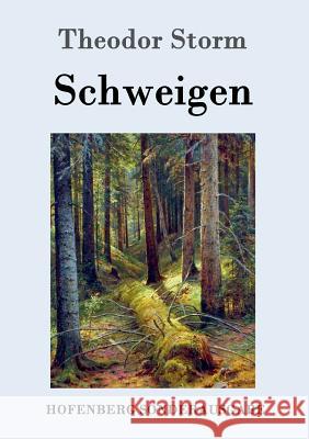 Schweigen Theodor Storm 9783861997795 Hofenberg - książka