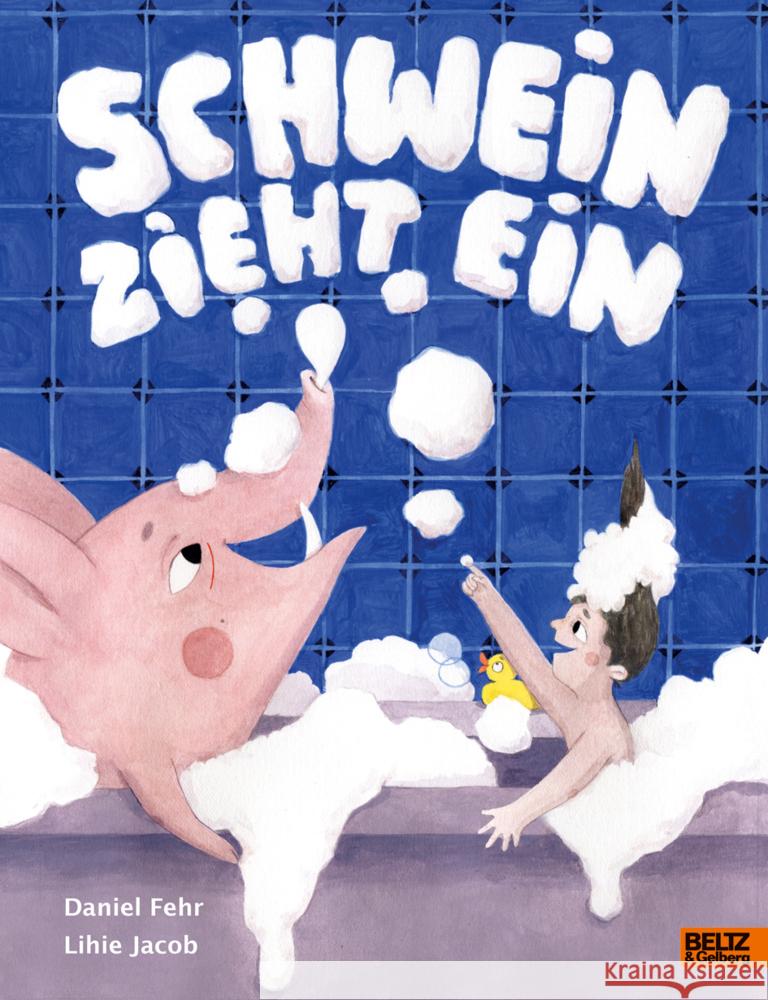 Schwein zieht ein Fehr, Daniel 9783407758132 Beltz - książka