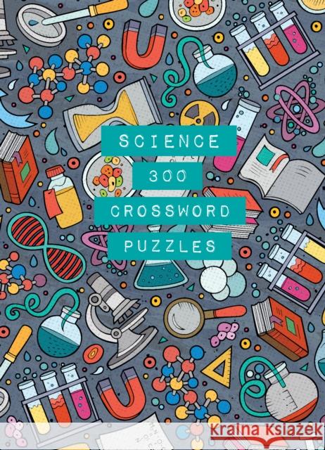 Science: 300 Crossword Puzzles Marcel Danesi 9780785840107 Book Sales Inc - książka