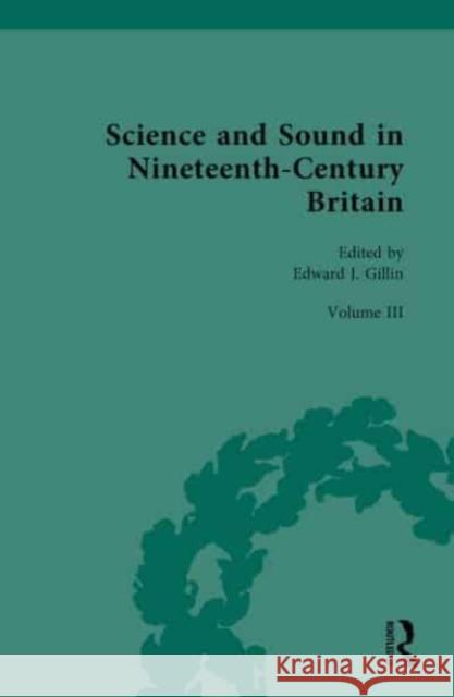 Science and Sound in Nineteenth-Century Britain  9781032500805 Taylor & Francis Ltd - książka