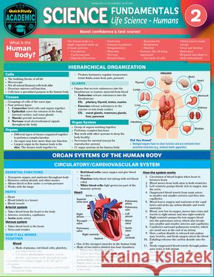 Science Fundamentals 2 - Life Science: Humans MSc, MScEd, Jane Parks Gardner 9781423249382 Barcharts, Inc - książka