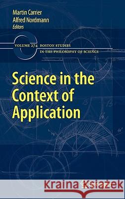 Science in the Context of Application Carrier 9789048190508 SPRINGER - książka