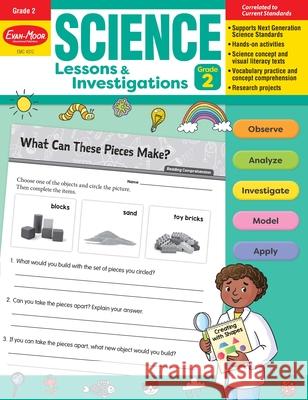 Science Lessons and Investigations, Grade 2 Teacher Resource Evan-Moor Corporation 9781645140047 Evan-Moor Educational Publishers - książka