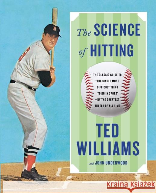 Science of Hitting Ted Williams John W. Underwood 9780671621032 Fireside Books - książka