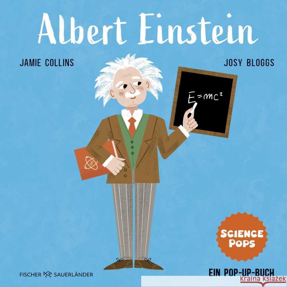SCIENCE POPS: Albert Einstein Collins, Jamie 9783737374149 FISCHER Sauerländer - książka