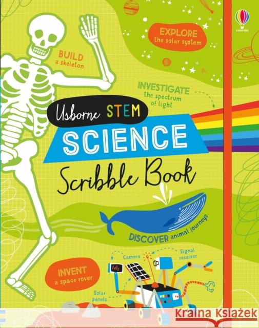 Science Scribble Book James, Alice 9781474950695 Usborne Publishing - książka