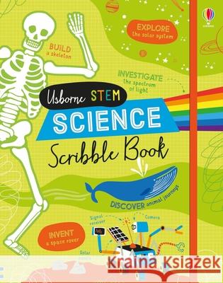 Science Scribble Book Alice James Petra Baan 9781835405765 Usborne Books - książka