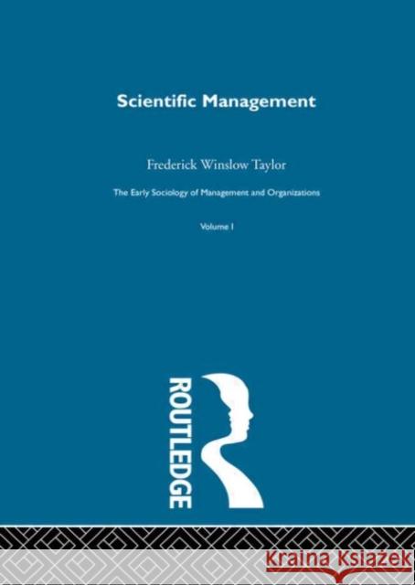 Scientific Management Taylor Frederic 9780415279833 Routledge - książka