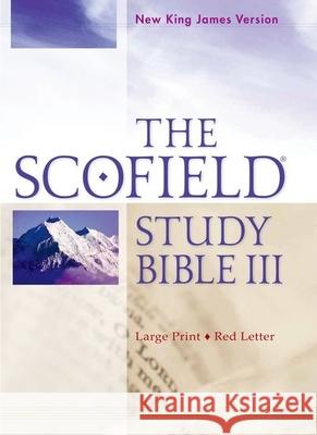 Scofield Study Bible III-NKJV-Large Print  9780199795291 Oxford University Press, USA - książka