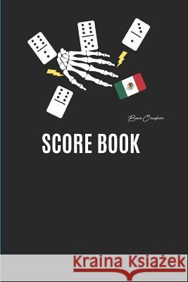 Score Book: Mexican Flag Dominoes Score Pad Ralupop 9781720031802 Independently Published - książka