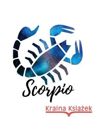 Scorpio: Scorpio Cornell Notes My Astrology Journals 9781727783520 Createspace Independent Publishing Platform - książka